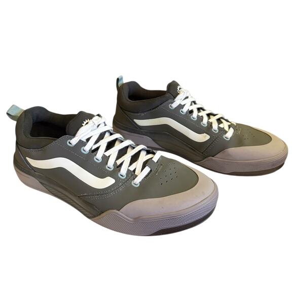 Vans BMX Peak X Lewis Mills Green Sneakers Size 10 - Picture 2 of 8